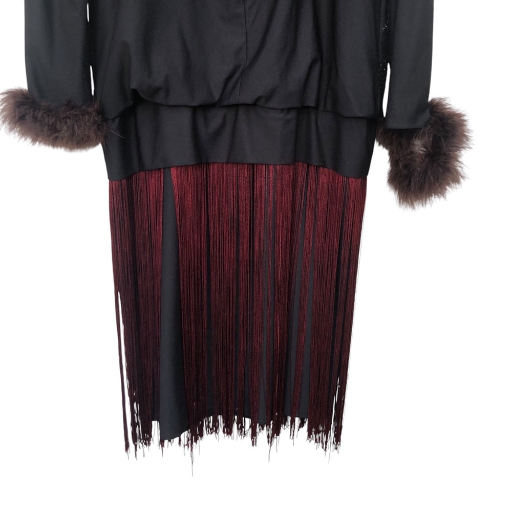 Vintage Hal Ferman/Donald Curtis Gatsby Style Dress size Medium - Picture 6 of 13
